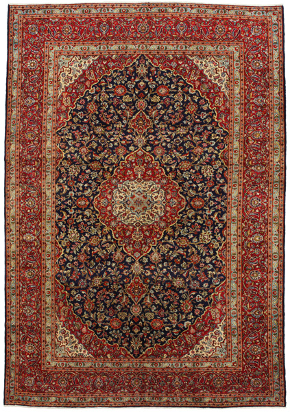 Kashan Persian Rug 422x294