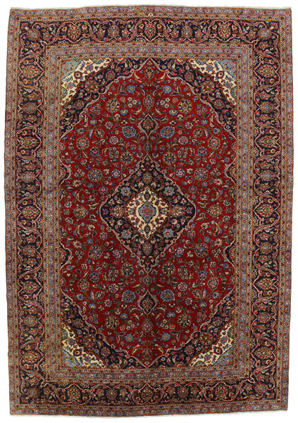 Kashan Persian Rug 342x237