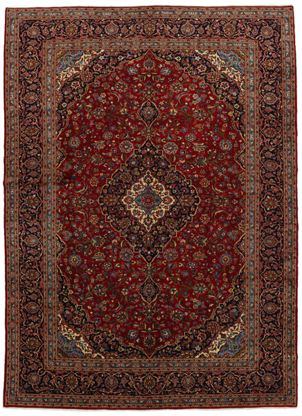Kashan Persian Rug 403x294