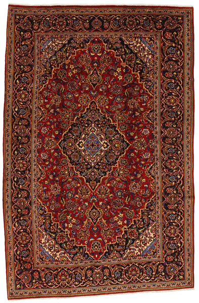 Kashan Persian Rug 300x193