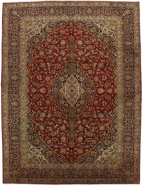 Kashan Persian Rug 401x301