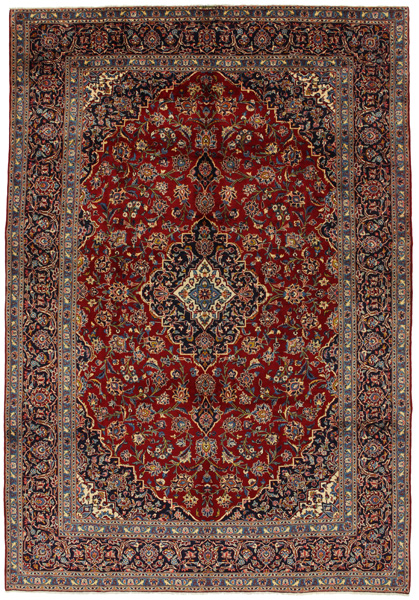Kashan Persian Rug 383x263