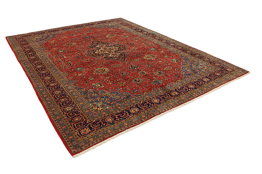 Jozan - Sarouk Persian Rug 408x303 - Picture 1