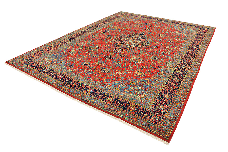 Jozan - Sarouk Persian Rug 408x303 - Picture 2
