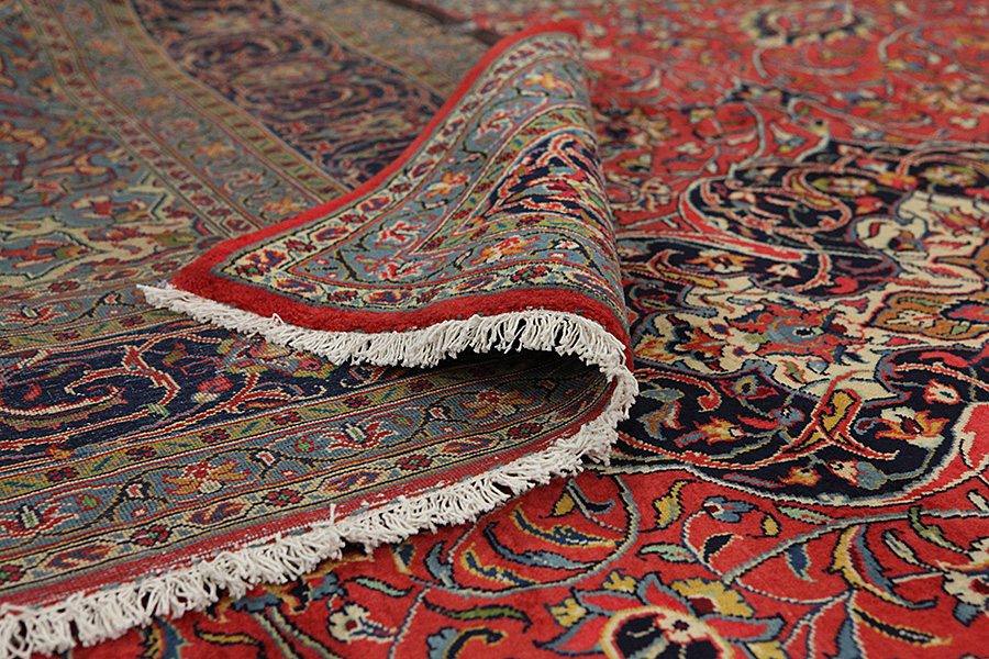 Jozan - Sarouk Persian Rug 408x303 - Picture 4