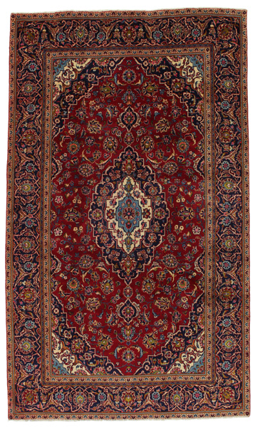 Kashan Persian Rug 327x191