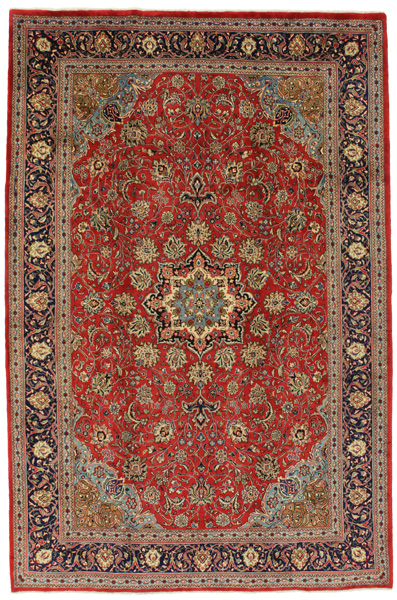 Kashan Persian Rug 332x218
