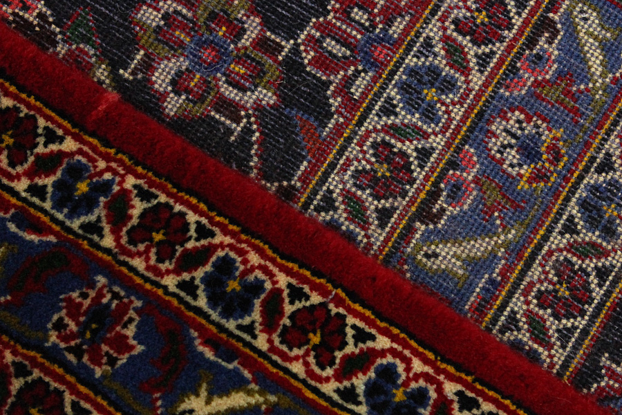 Kashan Persian Rug 396x292 - Picture 5