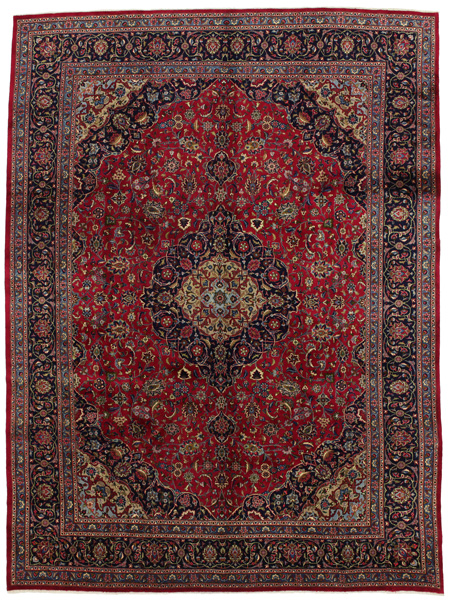 Kashan Persian Rug 395x297