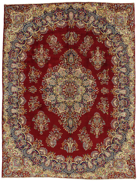 Kerman - old Persian Rug 356x270
