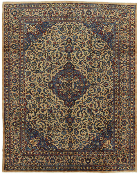 Kashan Persian Rug 383x300