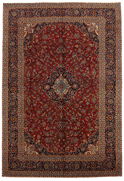 Kashan Persian Rug 435x296