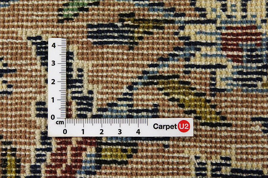 Kashan Persian Rug 395x277 - Picture 3