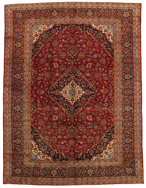 Kashan Persian Rug 407x301