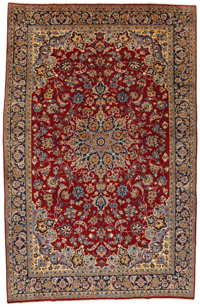 Kashan Persian Rug 377x240