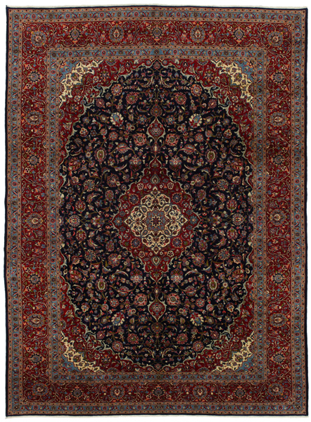 Kashan Persian Rug 416x300