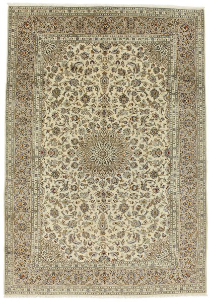 Kashan Persian Rug 354x244