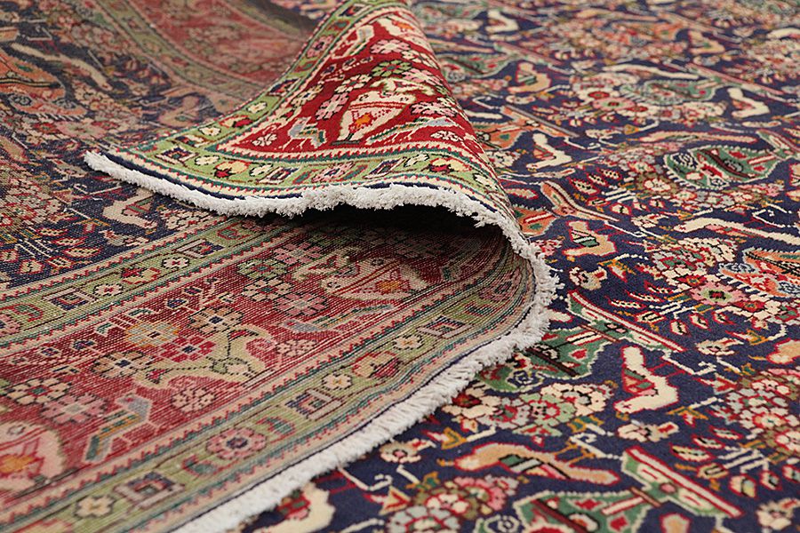 Tabriz - old Persian Rug 322x253 - Picture 4