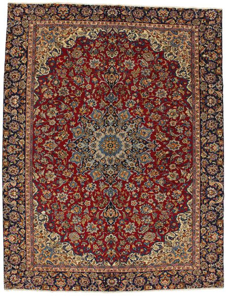 Isfahan Persian Rug 354x273