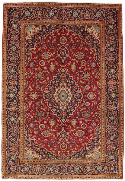 Kashan Persian Rug 286x195