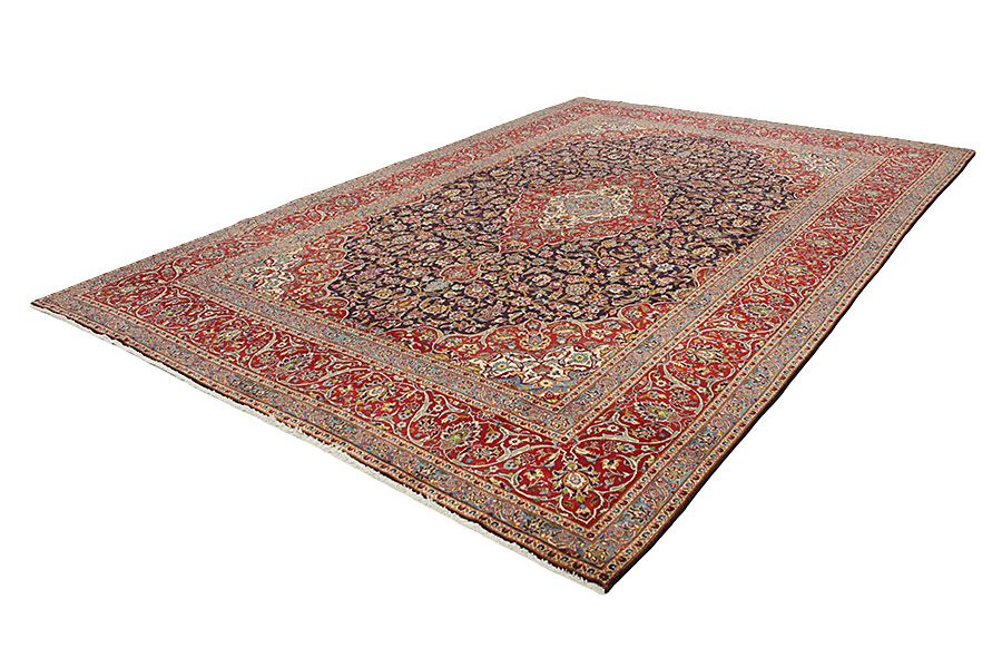 Kashan Persian Rug 428x295 - Picture 2