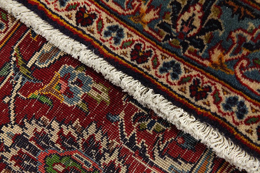 Kashan Persian Rug 428x295 - Picture 5