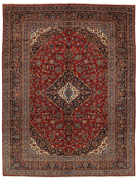 Kashan Persian Rug 390x294