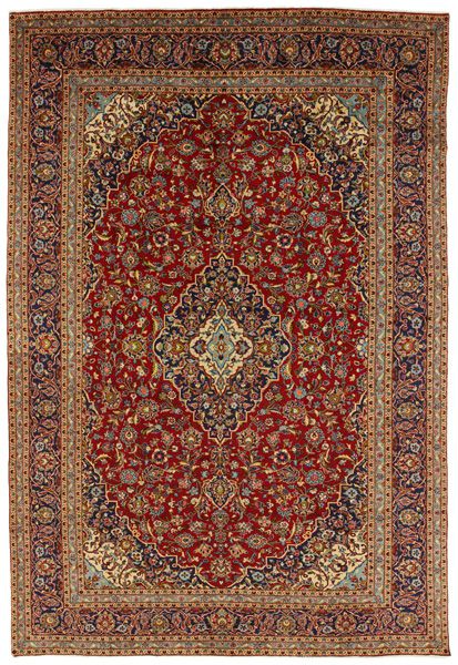 Kashan Persian Rug 435x288