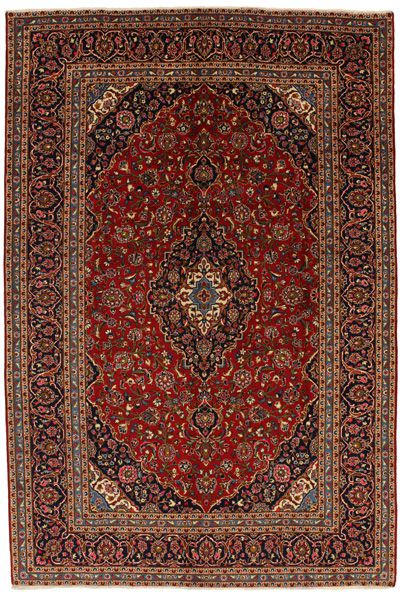 Kashan Persian Rug 365x246