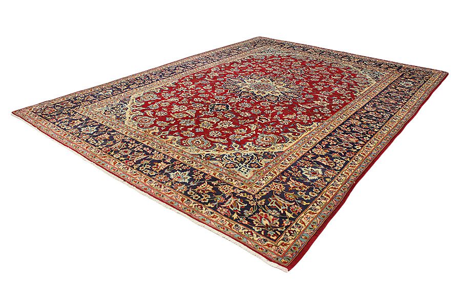 Jozan - Sarouk Persian Rug 400x308 - Picture 2