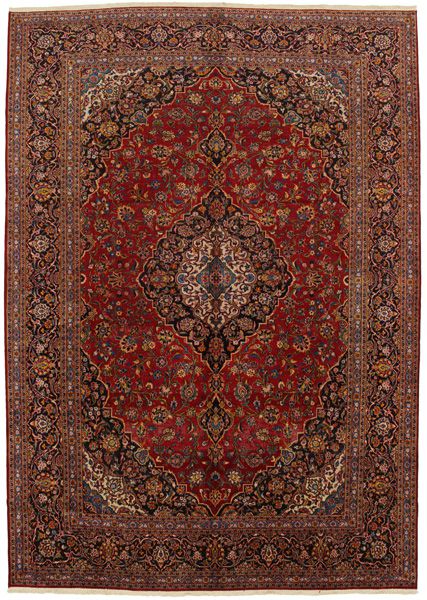 Kashan Persian Rug 407x290