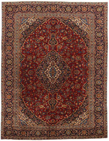 Kashan Persian Rug 385x290