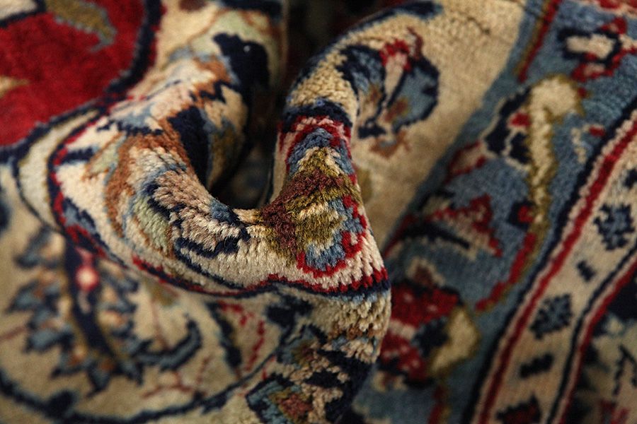 Kashan Persian Rug 430x285 - Picture 6