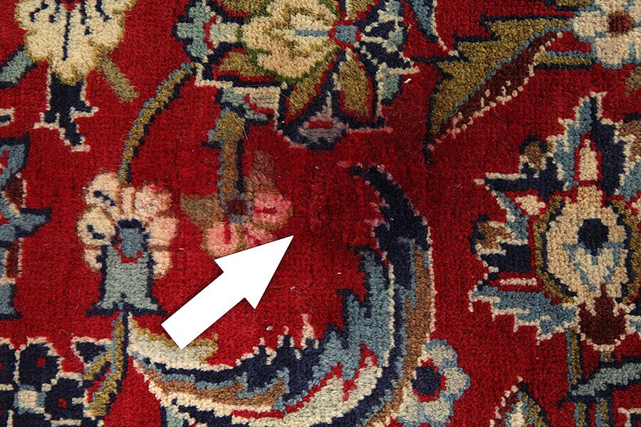 Kashan Persian Rug 420x300 - Picture 8