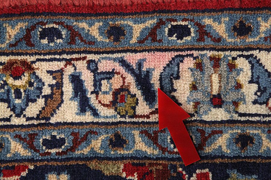 Kashan Persian Rug 420x300 - Picture 9