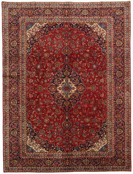 Kashan Persian Rug 397x295