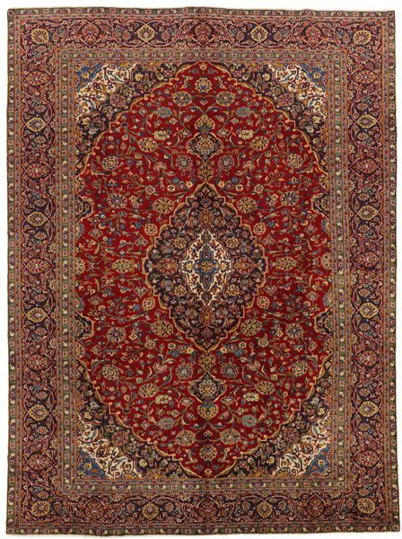 Kashan Persian Rug 390x292
