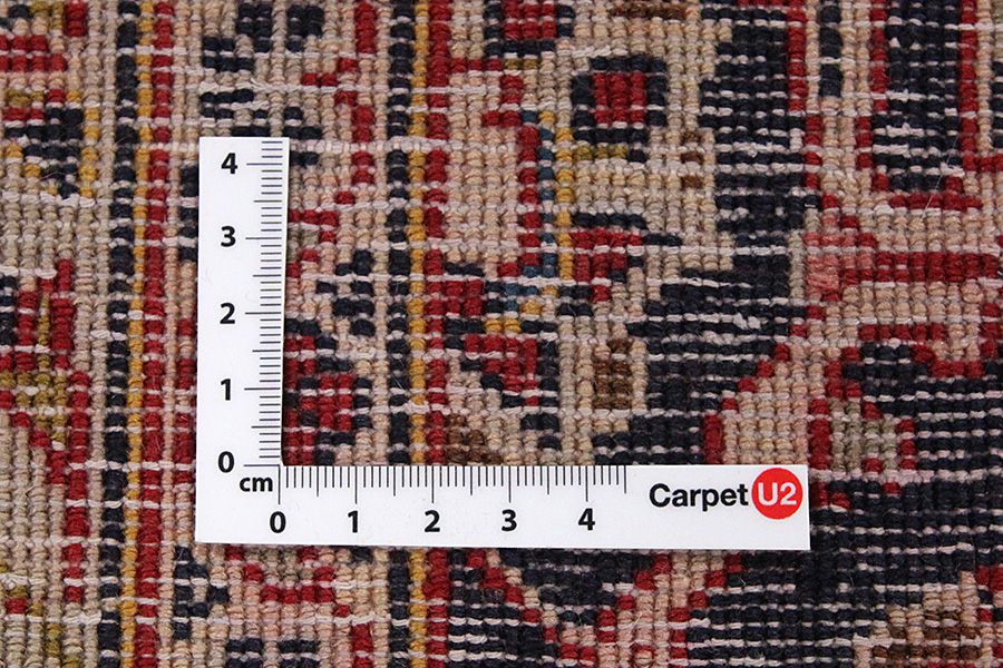 Kashan Persian Rug 380x250 - Picture 3