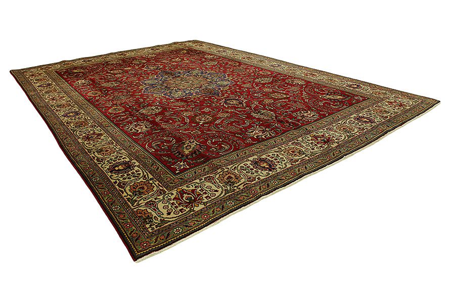 Jozan - Sarouk Persian Rug 402x297 - Picture 1