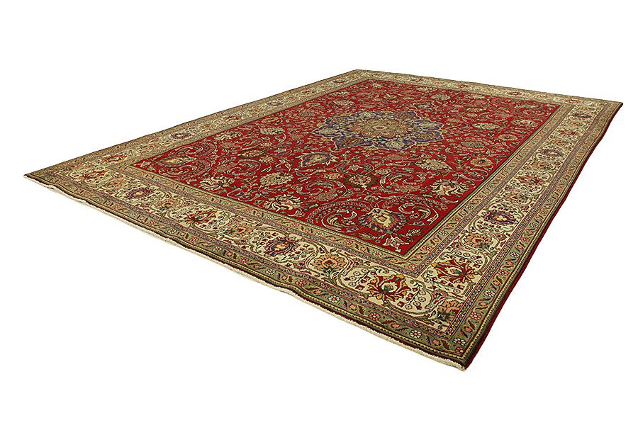 Jozan - Sarouk Persian Rug 402x297 - Picture 2