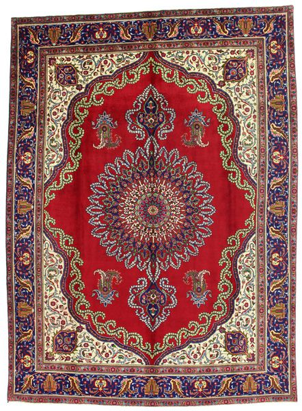Tabriz Persian Rug 398x289