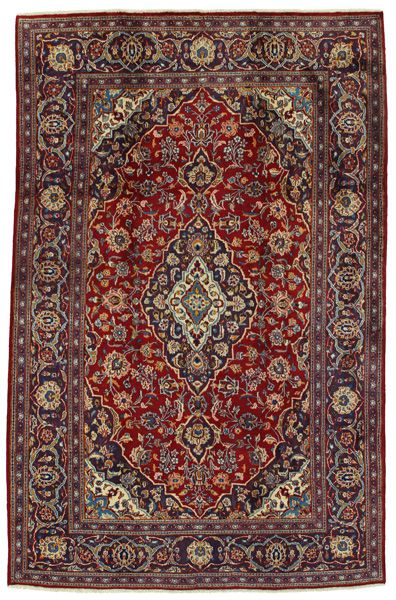 Kashan Persian Rug 294x190