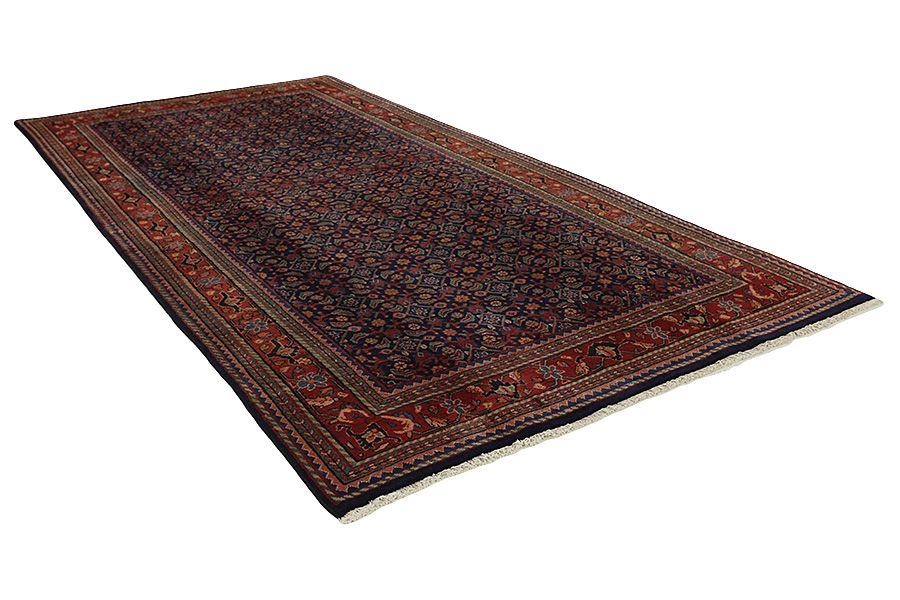 Borchalou - Hamadan Persian Rug 336x160 - Picture 1