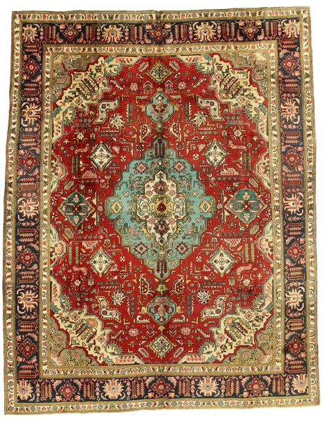 Tabriz Persian Rug 385x294