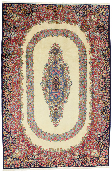 Kerman - Lavar Persian Rug 300x198