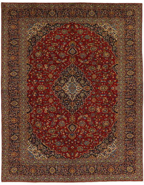 Kashan Persian Rug 400x310