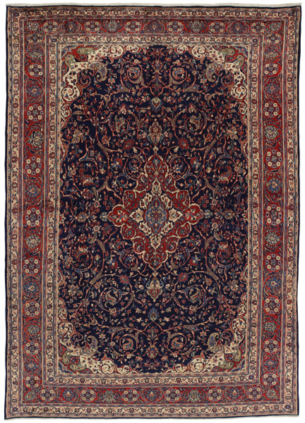 Bijar - Kurdi Persian Rug 394x278