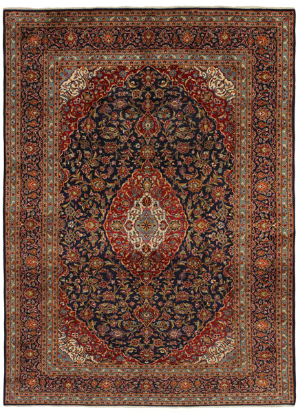 Kashan Persian Rug 413x294