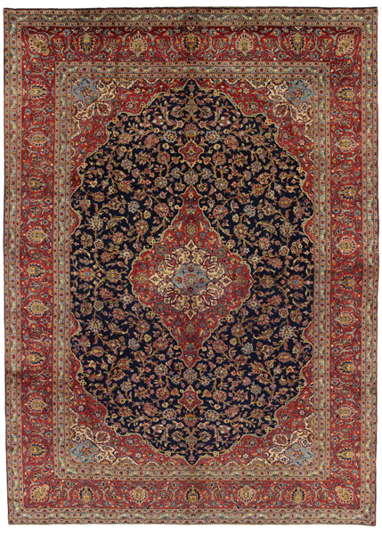 Kashan Persian Rug 421x291