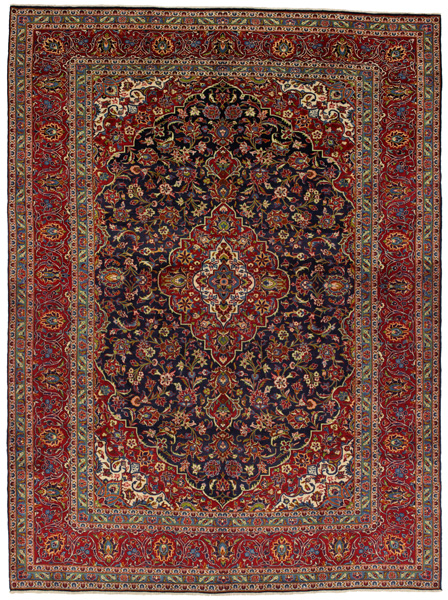 Kashan Persian Rug 403x294